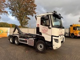 Minituur van Renault C480 / ENGINE RUNNING / 6X4 / HIAB 21TON HOOKLIFT / ONLY:146334 KM / AUTOMATIC / EURO-6 / 2020