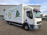 Minituur van DAF LF 45.160 / NL TRUCK / TUV:08-09-2026 / ONLY:563366 KM / PLATFORM 1500 KG / SIDE DOOR / AUTOMATIC / EURO-5 / 2008