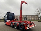 Minituur van DAF XF106-530 8X2 / AJK HOOKLIFT 25000KG / 9 TON FRONT AXLE / NAVI / ONLY:612482 KM / SSC / AUTOMATIC / EURO-6 / 2019