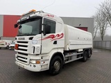 Minituur van Scania R480 / ENGINE RUNING / RETARDER / 4 COMPARTIMENTS / 18000 LITER TOTAAL / LIFT+LENKACHSE / AUTOMATIC / EURO-5 / 2009