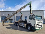 Miniaturansicht von Volvo FM13-400 / 8X4 / AJK HOOK 25TON / CRANE HMF 1560 K3 / ROTATOR / LIFT+LENKACHSE / AIRCO / MANUAL / EURO-4 / 2007
