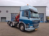 Minituur van DAF CF85.460 / DEB / NL TRUCK / CRANE HMF 2620-K4 / REMOTE / TUV:10-01-2026 / ROTOR / AUTOMATIC / EURO-6 / 2013