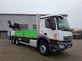 Miniaturansicht von Mercedes-Benz Arocs 2640 / 6X4 / 2XBIG AXLE / FULL-STEEL / HIAB X-HIDUO 188 B-3 / ROTATOR / REMOTE / PALLETHOOK / EURO-6 / 2017