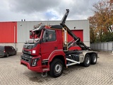 Minituur van Volvo FMX4-500 / ENGINE RUNNING / VEB+ / 6X4 / BIG AXLE / AJK 20 TON HOOKLIFT / ONLY:276433 KM / AUTOMATIC / EURO-6 / 2020