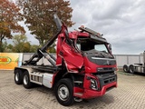 Minituur van Volvo FMX4-500 / ENGINE RUNNING / VEB+ / 6X4 / BIG AXLE / AJK 20 TON HOOKLIFT / ONLY:276433 KM / AUTOMATIC / EURO-6 / 2020