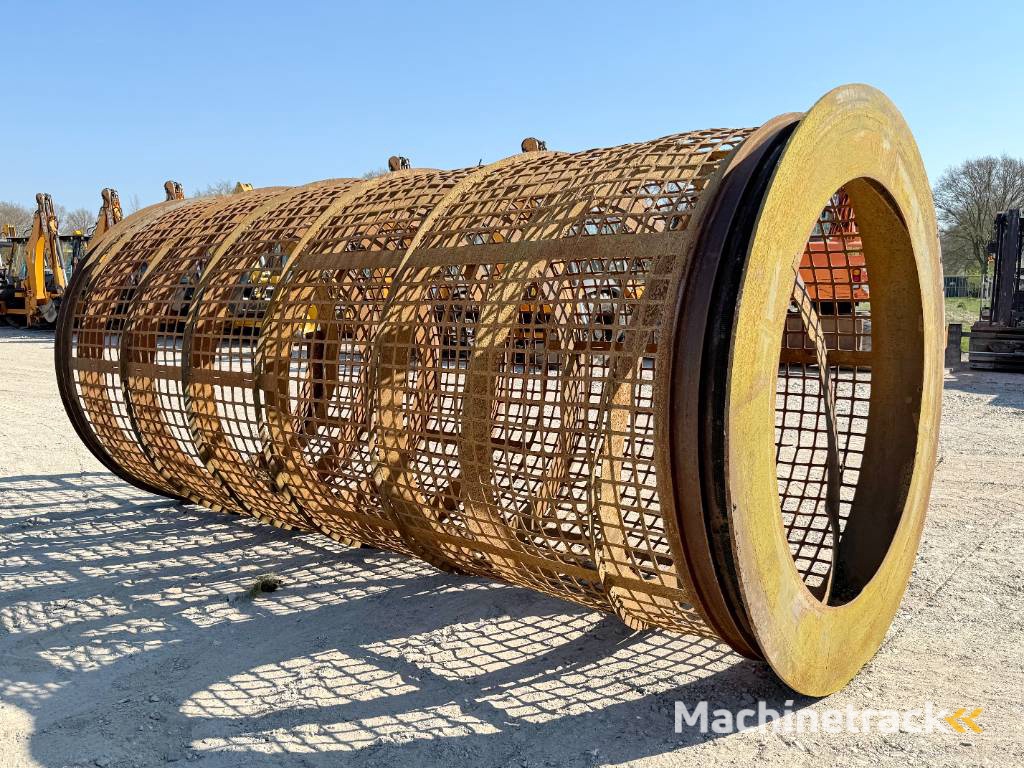 Terra Select T5 7x7 cm - Zeeftrommel / Siebtrommel / Drumscreen