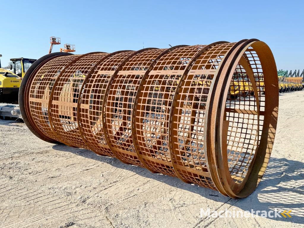 Terra Select T5 7x7 cm - Zeeftrommel / Siebtrommel / Drumscreen