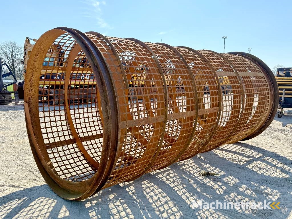 Terra Select T5 7x7 cm - Zeeftrommel / Siebtrommel / Drumscreen