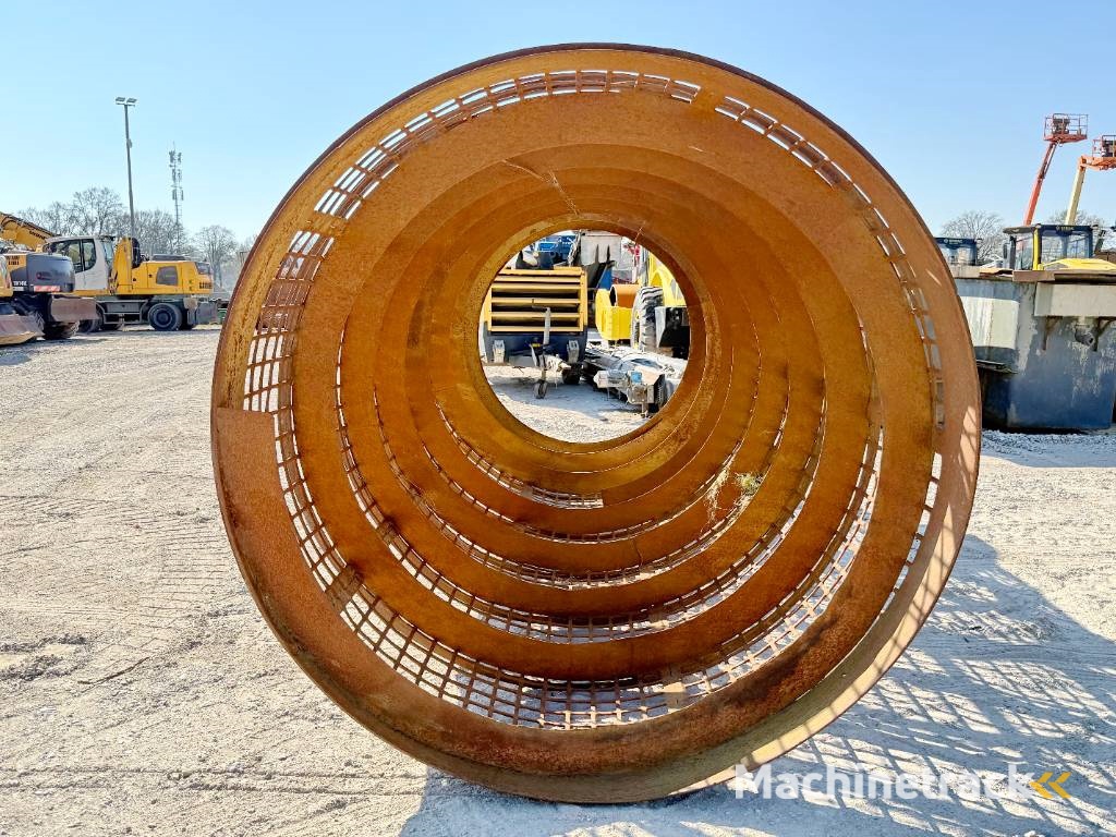 Terra Select T5 7x7 cm - Zeeftrommel / Siebtrommel / Drumscreen