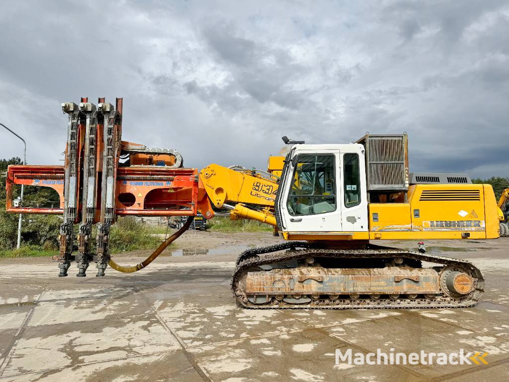 Liebherr R934 HDS + Wimmer Drill / 3 Tamrock HE122