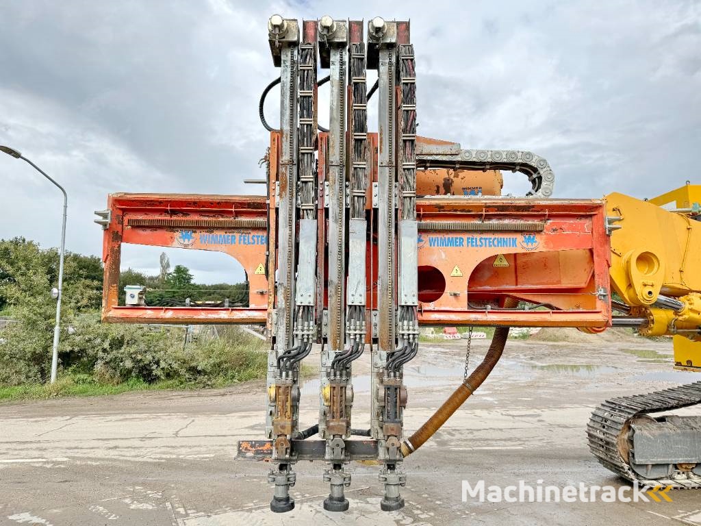 Liebherr R934 HDS + Wimmer Drill / 3 Tamrock HE122