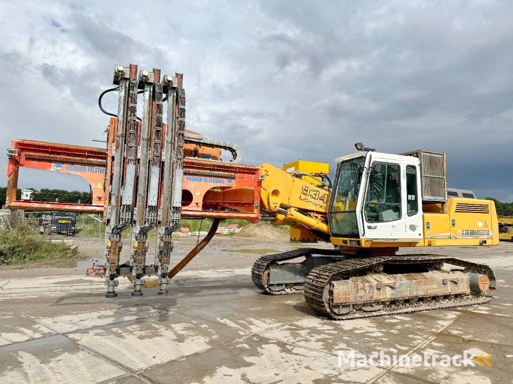 Liebherr R934 HDS + Wimmer Drill / 3 Tamrock HE122
