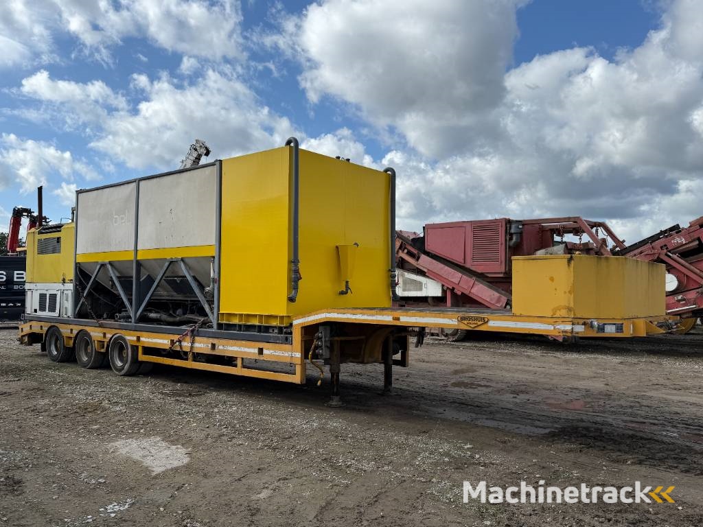 Wirtgen WM400 + Broshuis Trailer - Menginstallatie