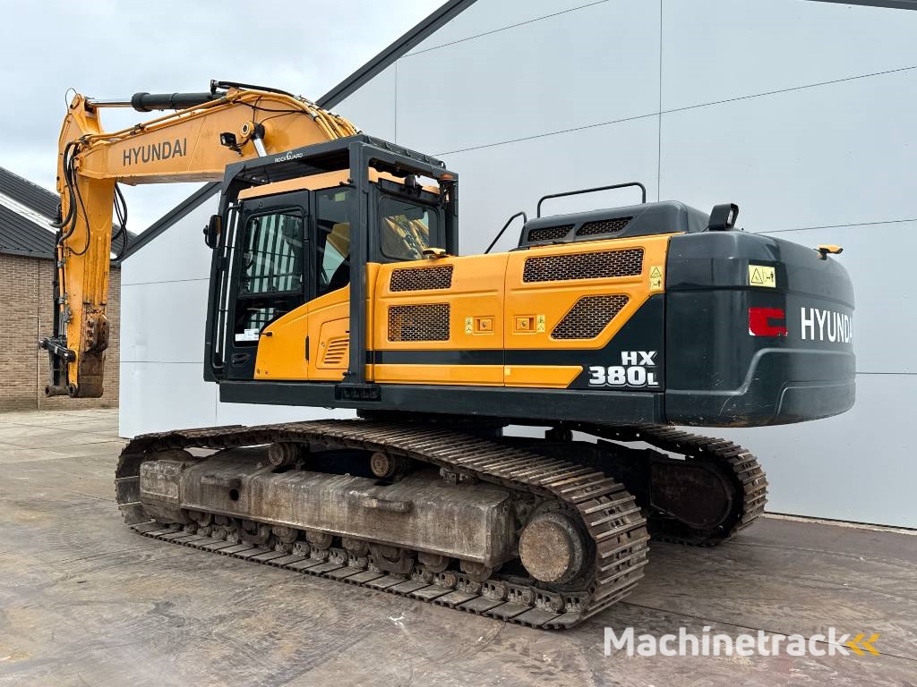 Hyundai HX380LC - Rock Quard / Hammer Lines / 360° Camera