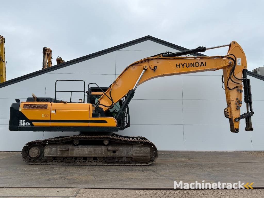 Hyundai HX380LC - Rock Quard / Hammer Lines / 360° Camera