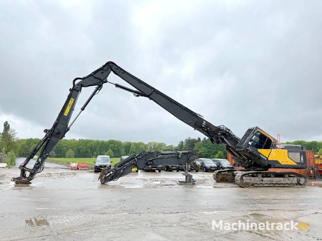 Volvo EC380EHR UHD - 24m / Hydr Undercarriage / Oilquick