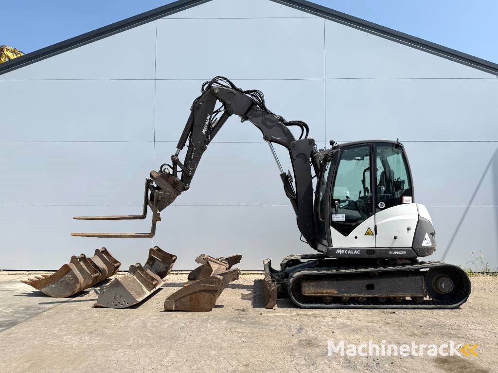 Mecalac 8MCR - 6 Attachments Included! Auto Greasing