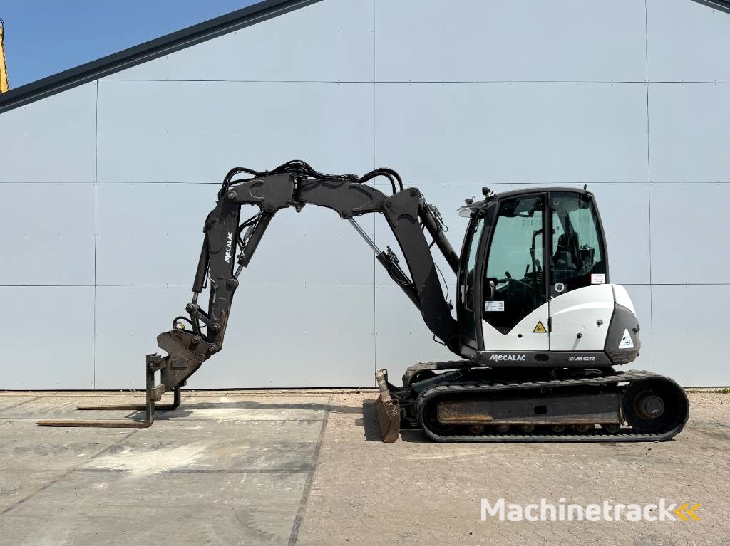 Mecalac 8MCR - 6 Attachments Included! Auto Greasing