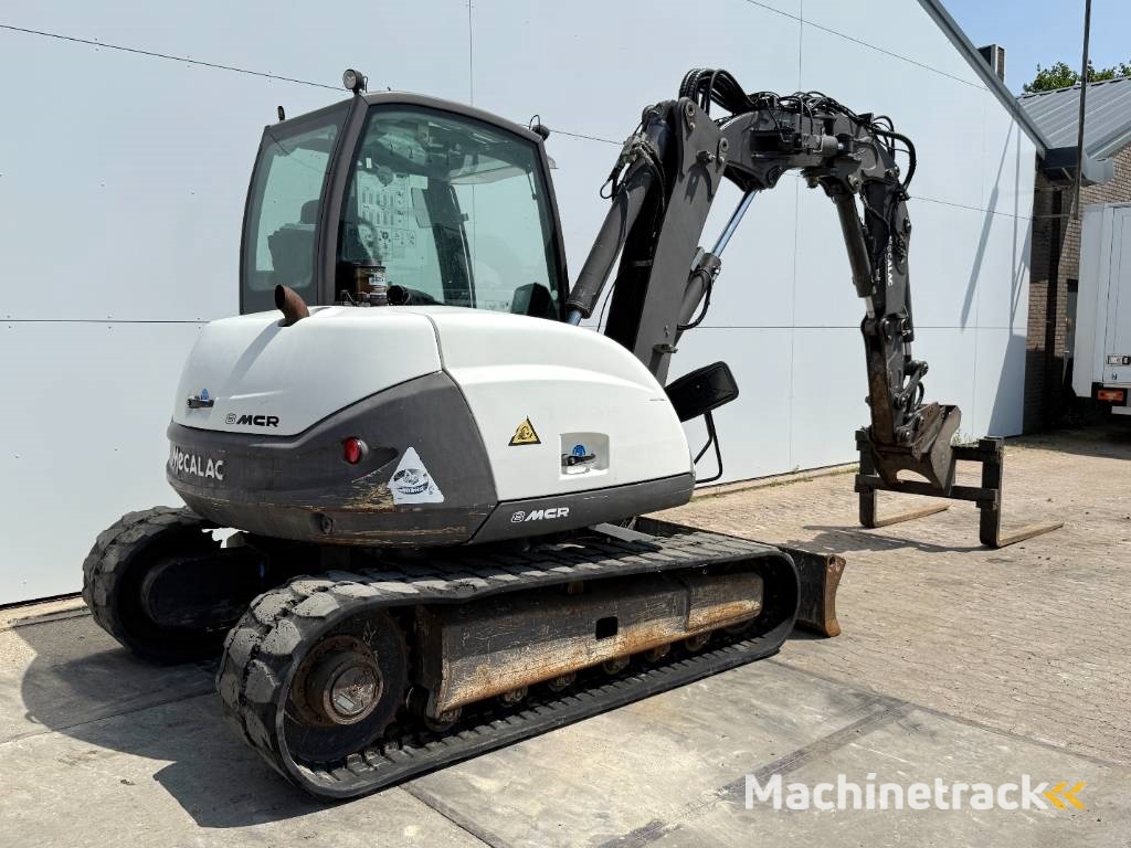 Mecalac 8MCR - 6 Attachments Included! Auto Greasing