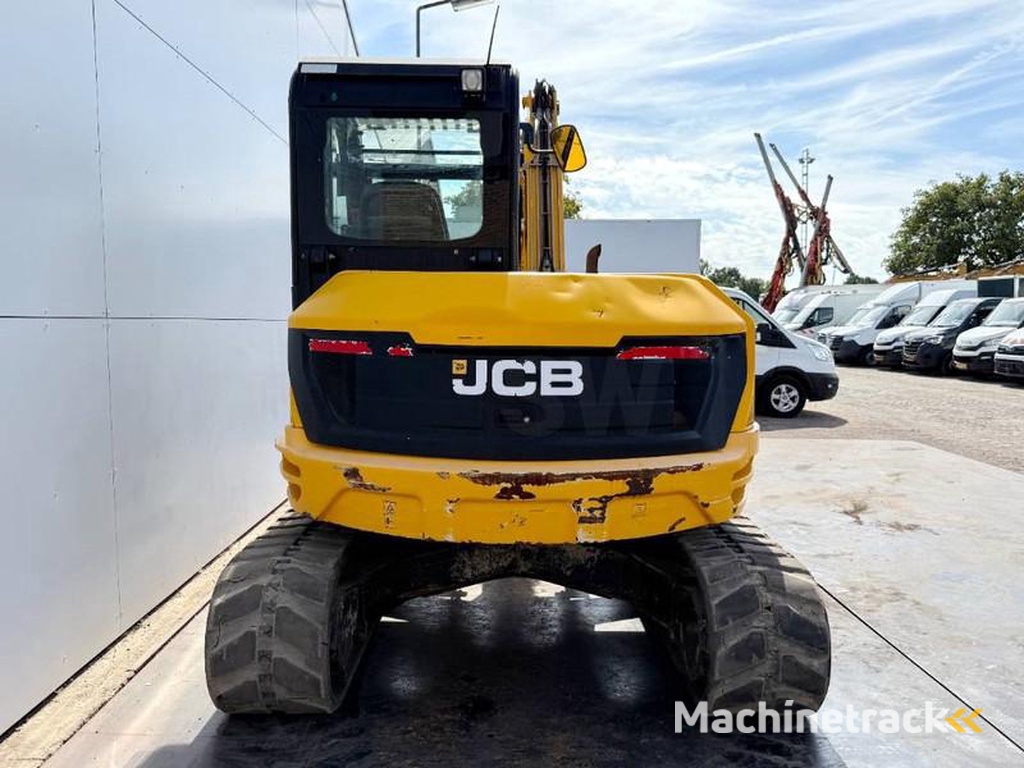 JCB 86C-1-Hammer-Lines-Quick-Coupler