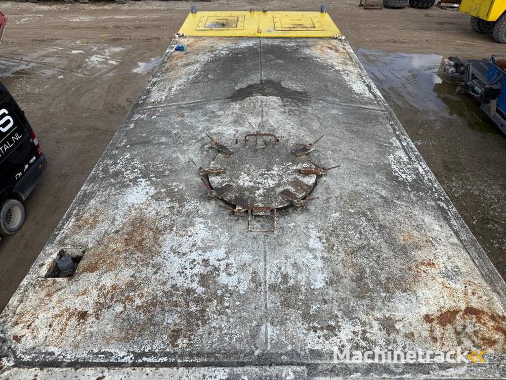 Wirtgen WM400-Broshuis-Trailer-Menginstallatie