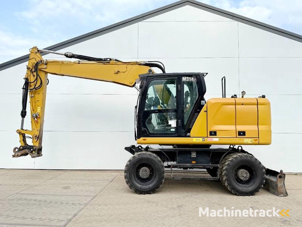 Caterpillar M314-next-gen-Triple-Boom-Automatic-Greasing