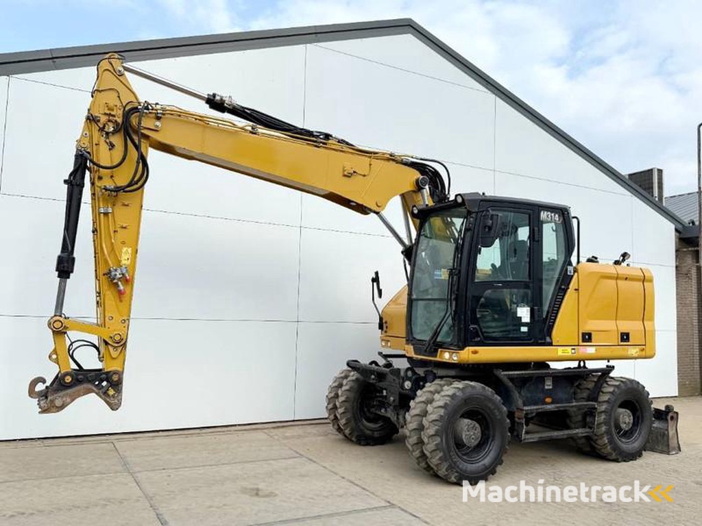 Caterpillar M314-next-gen-Triple-Boom-Automatic-Greasing