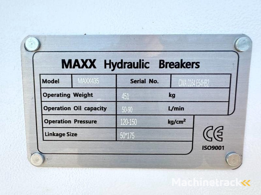 nc 435 Hammer / 6-9ton / hydraulic breaker / NE