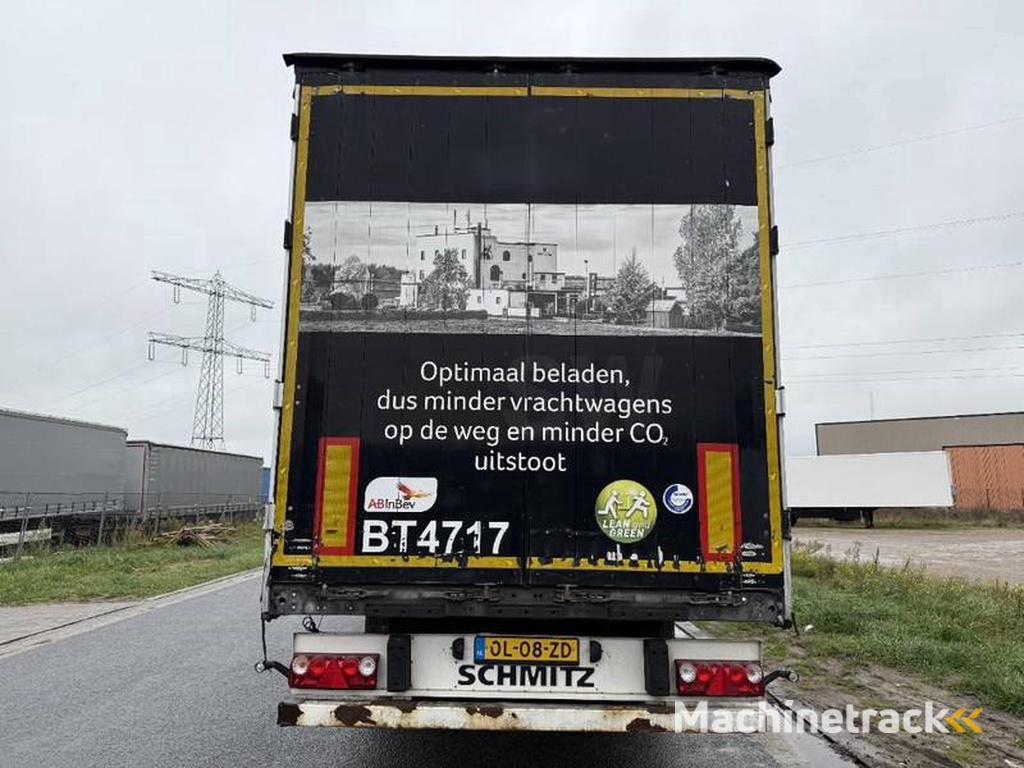 Schmitz-Cargobull SCB*S3T Drankentrailer / 3 Axles / Speed Curtain