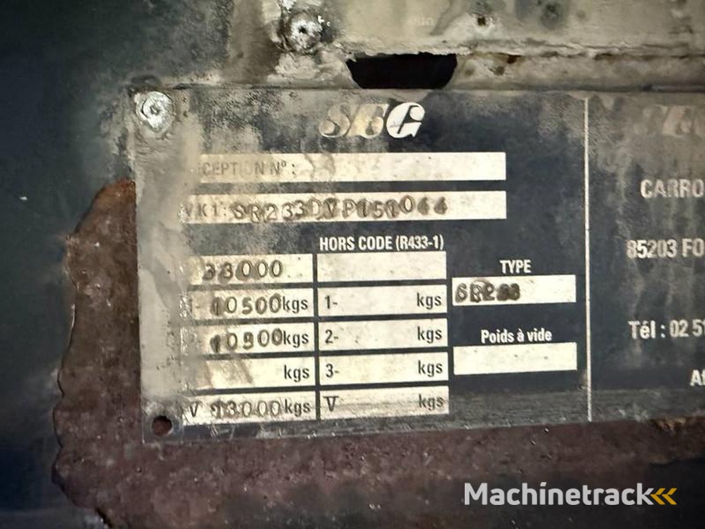 Samro SR233DVP-Dutch-Trailer-Forced-Steering