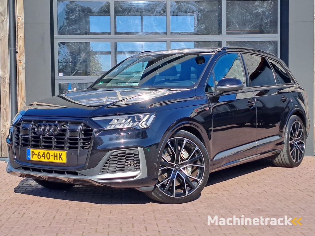 Audi Q7 55 TFSI e quattro Pro Line Plus S-line | Matrix LED | Luchtvering | Trekhaak | Leder | Keyless | HUD | Camera | ACC |