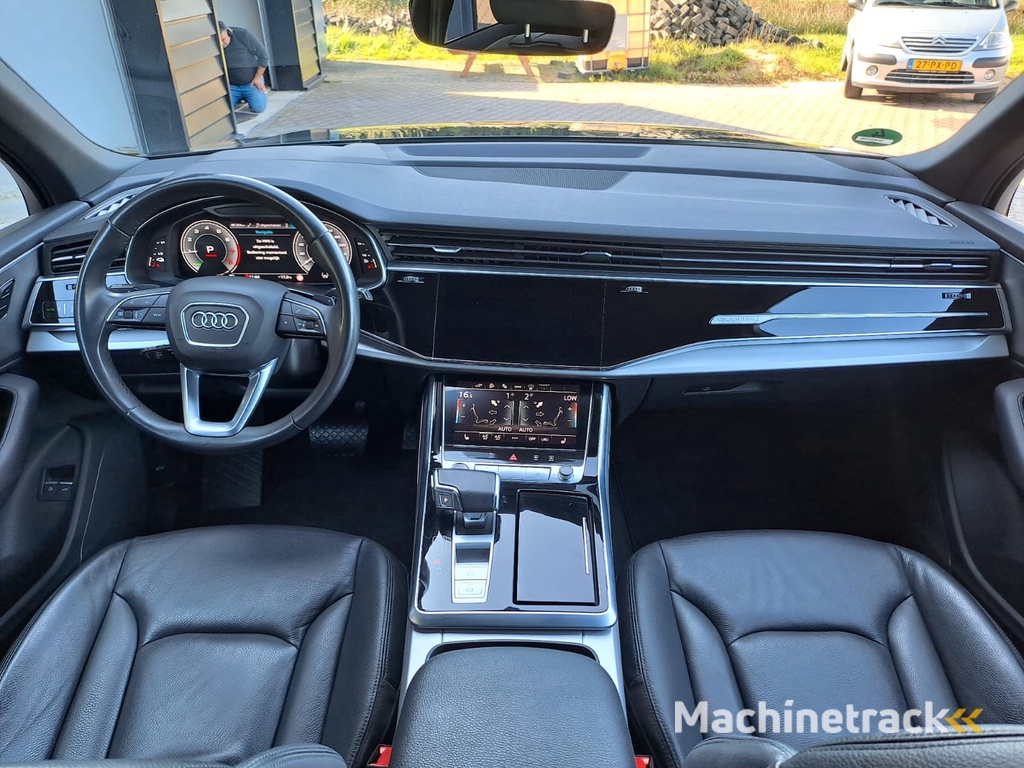 Audi Q7 55 TFSI e quattro Pro Line Plus S-line | Matrix LED | Luchtvering | Trekhaak | Leder | Keyless | HUD | Camera | ACC |
