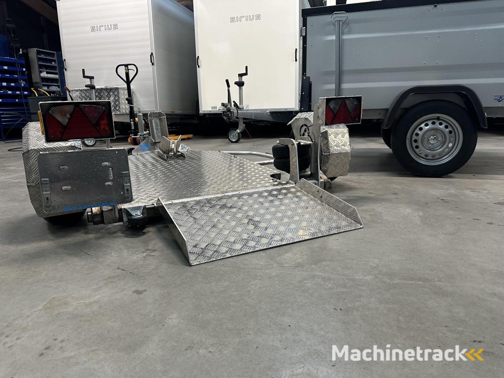 Air Trailer Mono Verlaagbare motortrailer