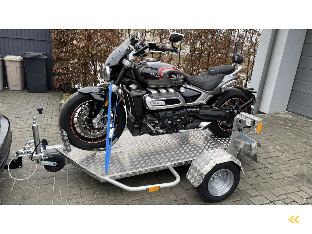 Air Trailer Mono Verlaagbare motortrailer