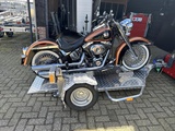 Minituur van Air Trailer Mono Verlaagbare motortrailer