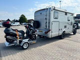 Minituur van Air Trailer Mono Verlaagbare motortrailer