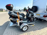 Minituur van Air Trailer Mono Verlaagbare motortrailer