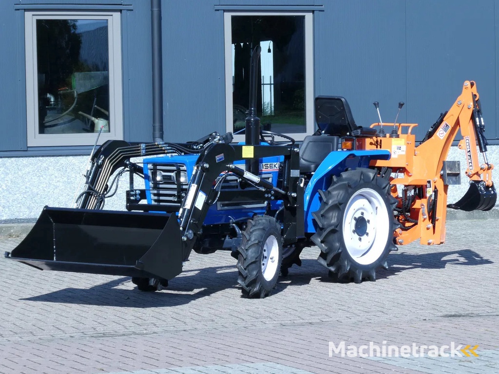 Iseki TU1700 4wd / 250 Draaiuren / Graaflaadcombinatie