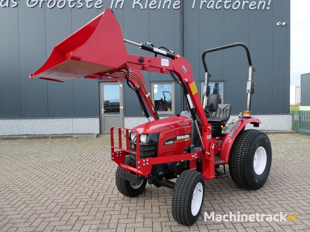 Shibaura ST330 4wd HST / 0266 Draaiuren / Voorlader