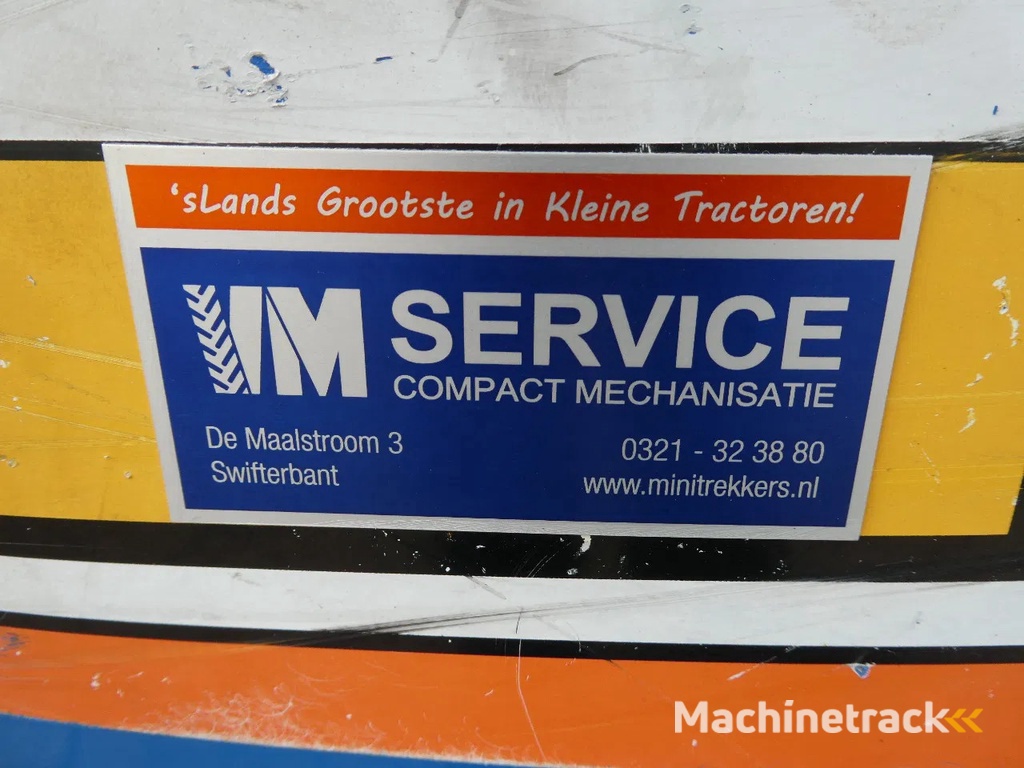 Iseki Landhope TU165 4wd / 1233 Draaiuren / Zijschakeling