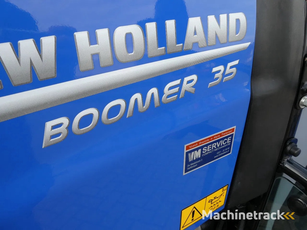 New Holland Boomer 35 4wd HST / 00750 Draaiuren / Automaat