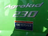Minituur van Deutz Agrokid 230 4wd / 02850 Draaiuren / Voorlader