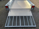 Minituur van IFOR Williams Trailer GX 125 Machine transporter 366x157 cm
