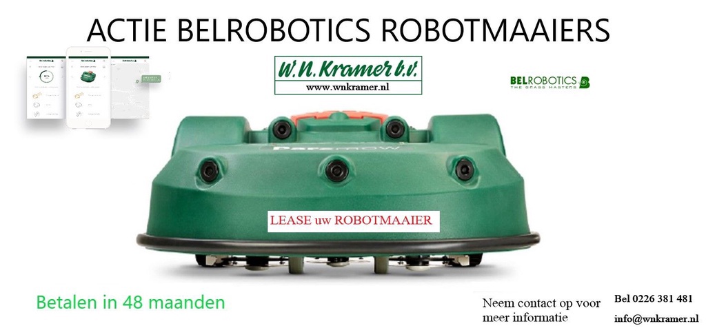 Belrobotics Bigmow robotmaaier overjarig 20.000