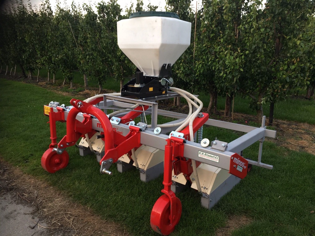 Multifit doorzaaien kruidige gewassen verschillden soorten bakjes frees