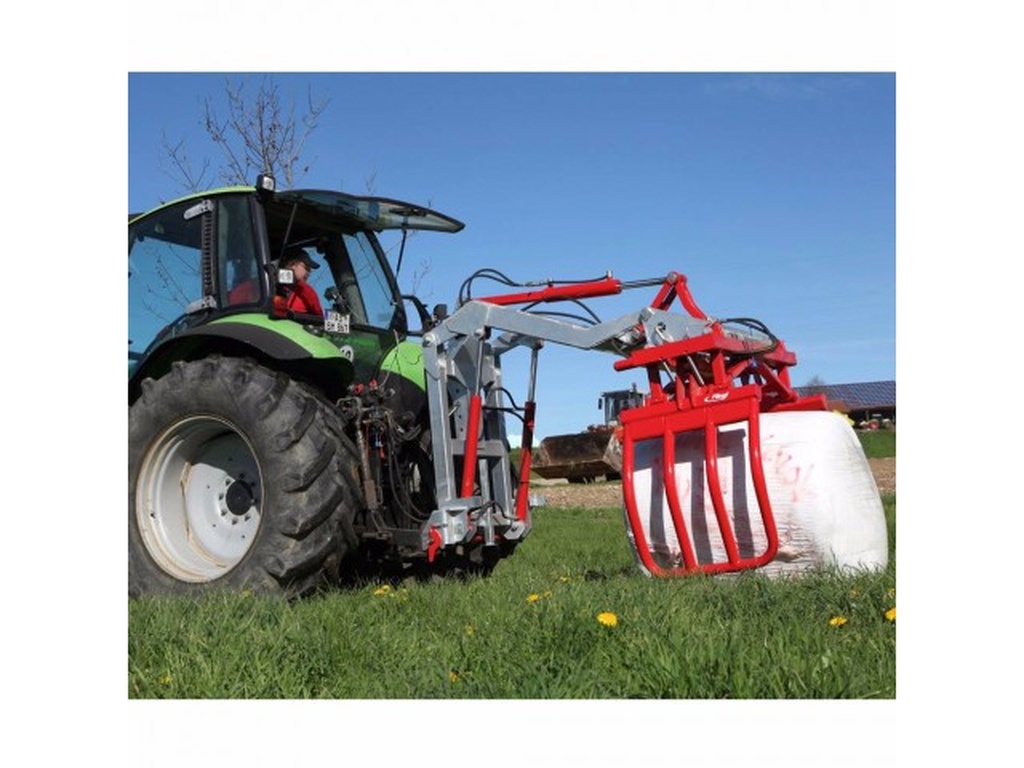 Fliegl voorlader voor in de 3 punt front en achter