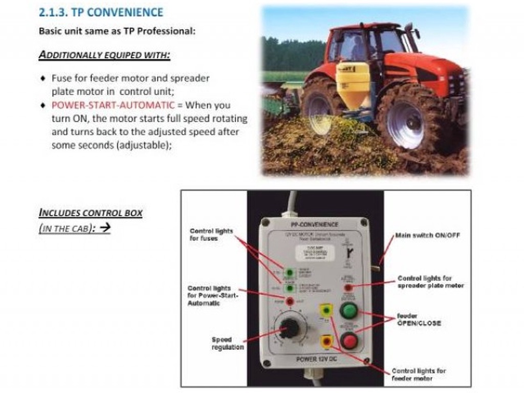 Technik Europart zaaimachines Pneumatische zaaimachines Universeelstrooiers