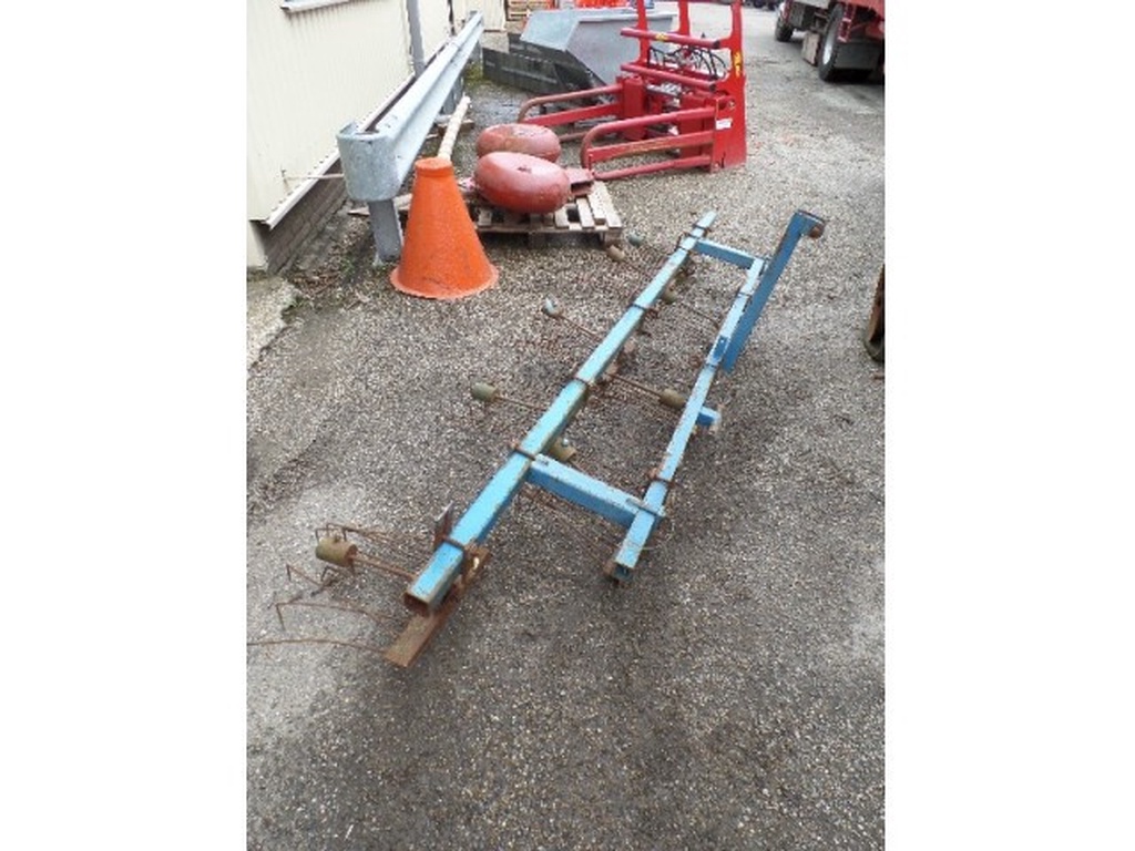 Hak balk met ruggekrabbers