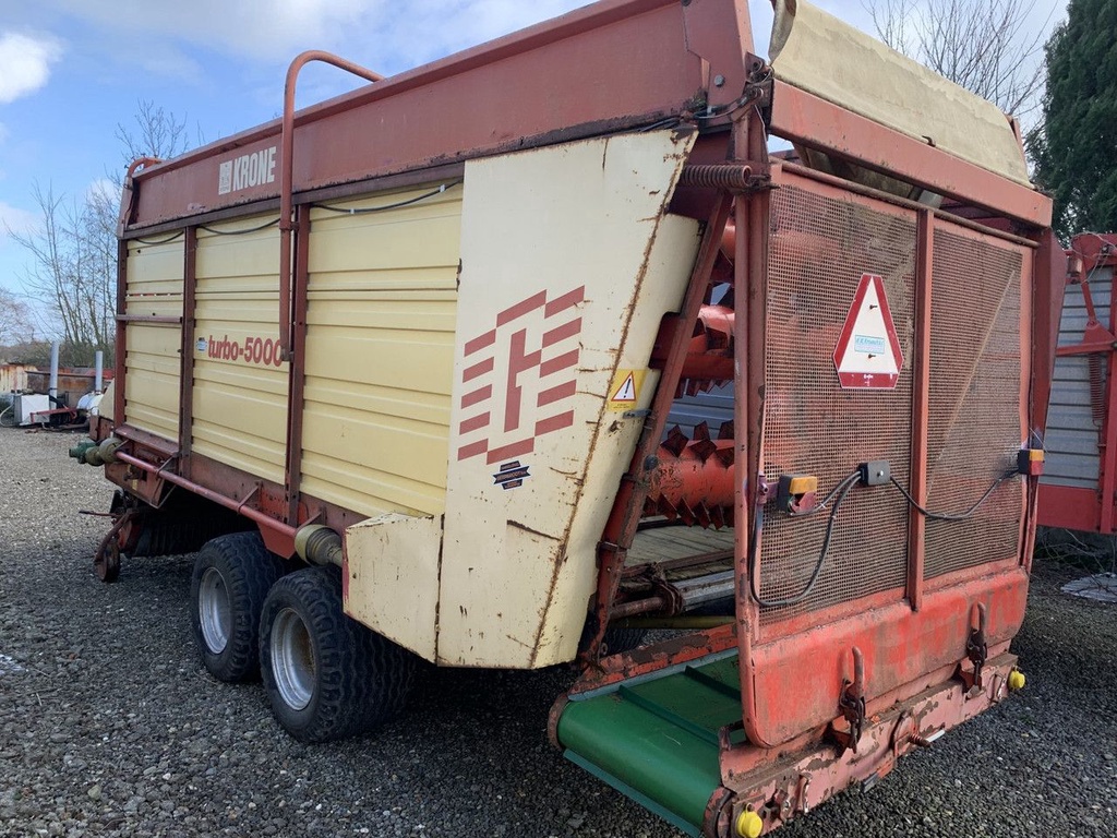 Krone met losband turbo 5000