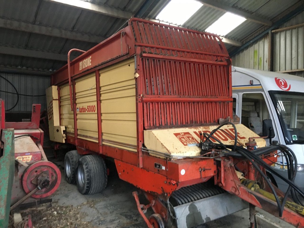 Krone met losband turbo 5000